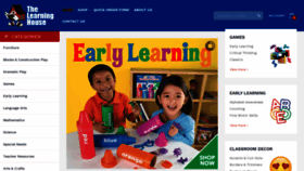 What Thelearninghousecatalog.com website looked like in 2019 (4 years ago)