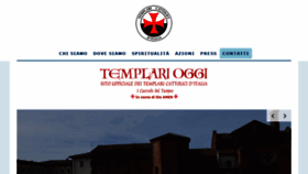 What Templarioggi.it website looked like in 2019 (4 years ago)