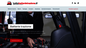 What Tuttobatterietrazione.it website looked like in 2019 (4 years ago)