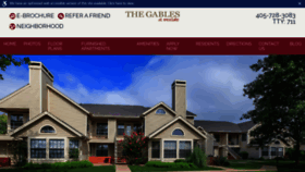 What Thegablesapartments.info website looked like in 2019 (4 years ago)