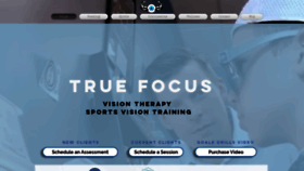 What Truefocusvision.com website looked like in 2019 (4 years ago)