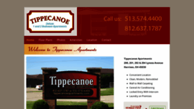 What Tippecanoeapartments.com website looked like in 2019 (4 years ago)