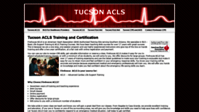 What Tucsoncpracls.com website looked like in 2019 (4 years ago)