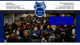 What Teamsterslocal638.org website looked like in 2019 (4 years ago)