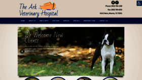 What Thearkvethospital.com website looked like in 2019 (4 years ago)
