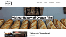 What Thomsbread.com website looked like in 2019 (4 years ago)