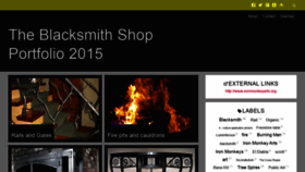 What Theblacksmithshop.com website looked like in 2019 (4 years ago)