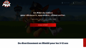 What Tfoumax.fr website looked like in 2019 (4 years ago)