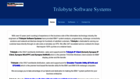 What Trilosoft.com website looked like in 2019 (4 years ago)