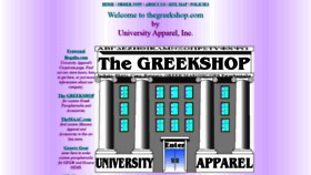What Thegreekshop.com website looked like in 2019 (4 years ago)
