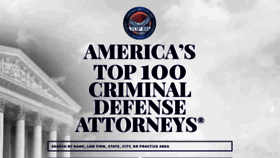 What Top100criminaldefenseattorneys.com website looked like in 2019 (4 years ago)