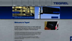 What Tegrel.co.uk website looked like in 2019 (4 years ago)