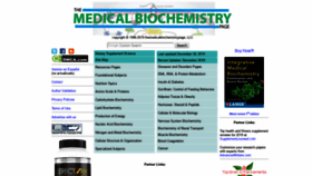 What Themedicalbiochemistrypage.org website looked like in 2019 (4 years ago)