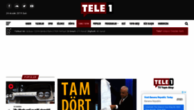 What Tele1.com.tr website looked like in 2019 (4 years ago)