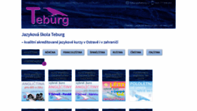 What Teburg.cz website looked like in 2019 (4 years ago)