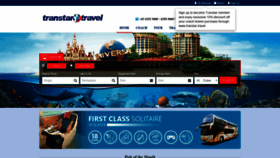 What Transtar.travel website looked like in 2019 (4 years ago)