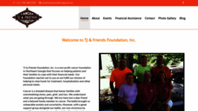 What Tjandfriendsfoundation.com website looked like in 2019 (4 years ago)