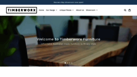 What Timberworxfurniture.com.au website looked like in 2019 (4 years ago)