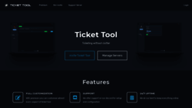 What Tickettool.xyz website looked like in 2019 (4 years ago)