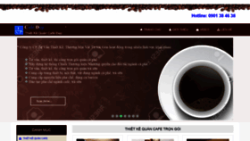 What Thietkequancafedep.com.vn website looked like in 2019 (4 years ago)