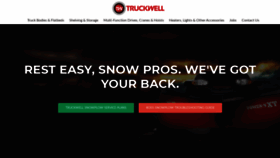 What Truckwell.info website looked like in 2019 (4 years ago)