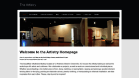 What Theartistrygallery.com website looked like in 2019 (4 years ago)