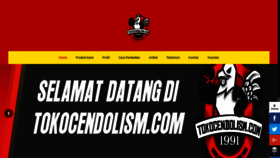 What Tokocendolism.com website looked like in 2019 (4 years ago)