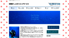 What Tida-ishigaki.com website looked like in 2019 (4 years ago)