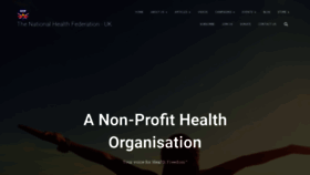 What Thenhf.co.uk website looked like in 2019 (4 years ago)