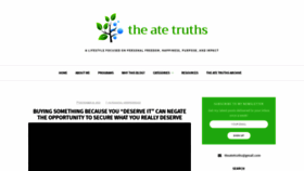 What Theatetruths.com website looked like in 2019 (4 years ago)