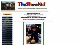 What Theshowkid.com website looked like in 2019 (4 years ago)