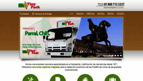 What Tinypack.mx website looked like in 2019 (6 years ago)