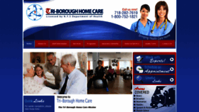 What Triboroughhomecare.com website looked like in 2019 (4 years ago)