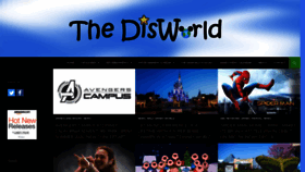 What Thedisworld.com website looked like in 2019 (4 years ago)