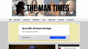 What Themantimes.com website looked like in 2019 (4 years ago)