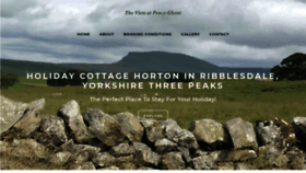 What Theviewcottagethreepeaks.com website looked like in 2019 (4 years ago)