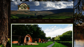 What Thornfieldcampingcabins.co.uk website looked like in 2019 (4 years ago)