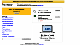 What Transops.net website looked like in 2019 (4 years ago)