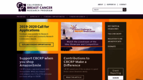 What Topreventbreastcancer.com website looked like in 2019 (4 years ago)