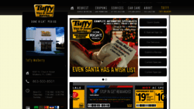 What Tuffymulberry.com website looked like in 2019 (4 years ago)