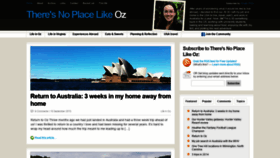 What Theresnoplacelikeoz.com website looked like in 2019 (4 years ago)