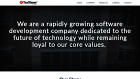 What Taxslayercorp.com website looked like in 2019 (4 years ago)