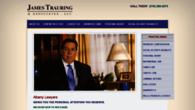 What Trauringlaw.com website looked like in 2019 (4 years ago)