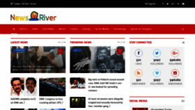 What Thenewsriver.com website looked like in 2019 (4 years ago)