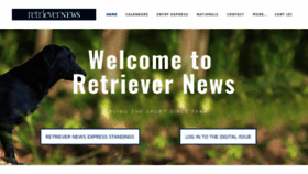 What Theretrievernews.com website looked like in 2019 (4 years ago)