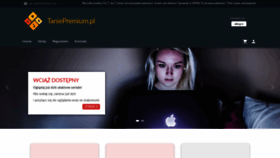 What Taniepremium.pl website looked like in 2019 (4 years ago)