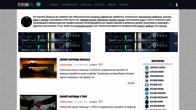 What Teroni.ru website looked like in 2019 (4 years ago)
