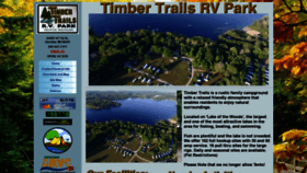 What Timbertrailsrvpark.com website looked like in 2019 (4 years ago)