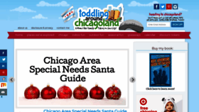 What Toddlingaroundchicagoland.com website looked like in 2019 (4 years ago)
