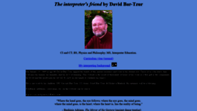 What Theinterpretersfriend.org website looked like in 2019 (4 years ago)